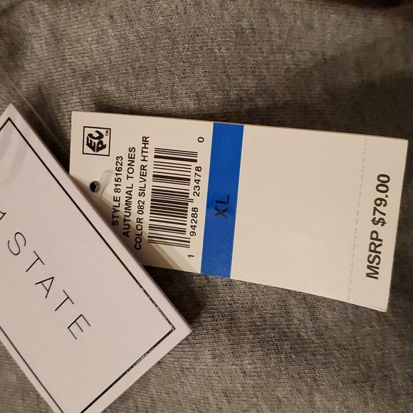 NWT 1. State Crewneck Sweatshirt w/Ruffle Accent XL - Picture 9 of 9